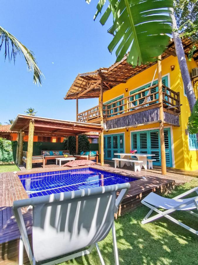 La Villa Tropicale Linda Casa Pertinho Do Mar ! 伊卡莱 外观 照片